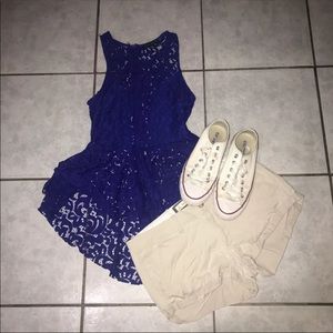 Cute royal blue shirt